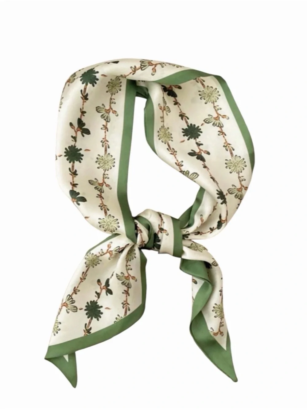 Bohemian Print Twilly Scarf Set NWT